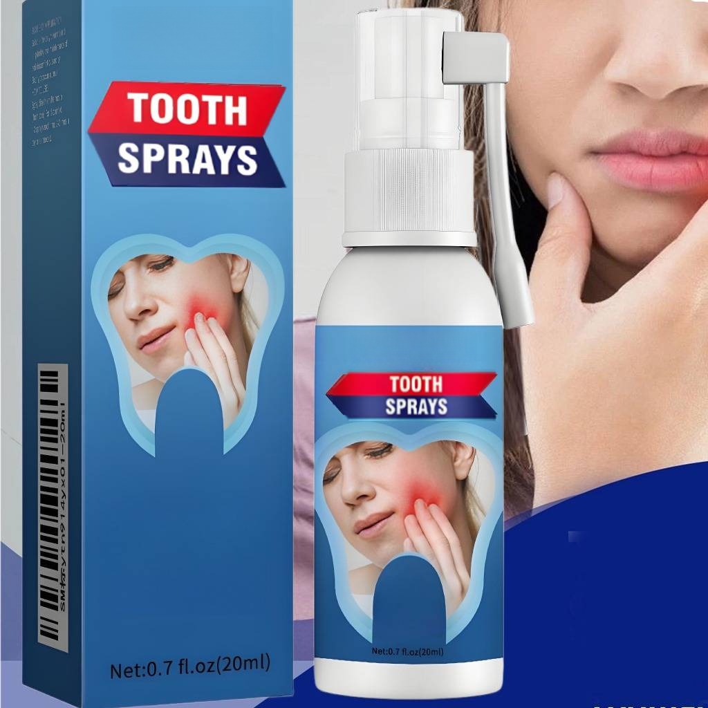 Oral Care Toothache Spray 20ml for Periodontitis Repair, Teeth Worms ...