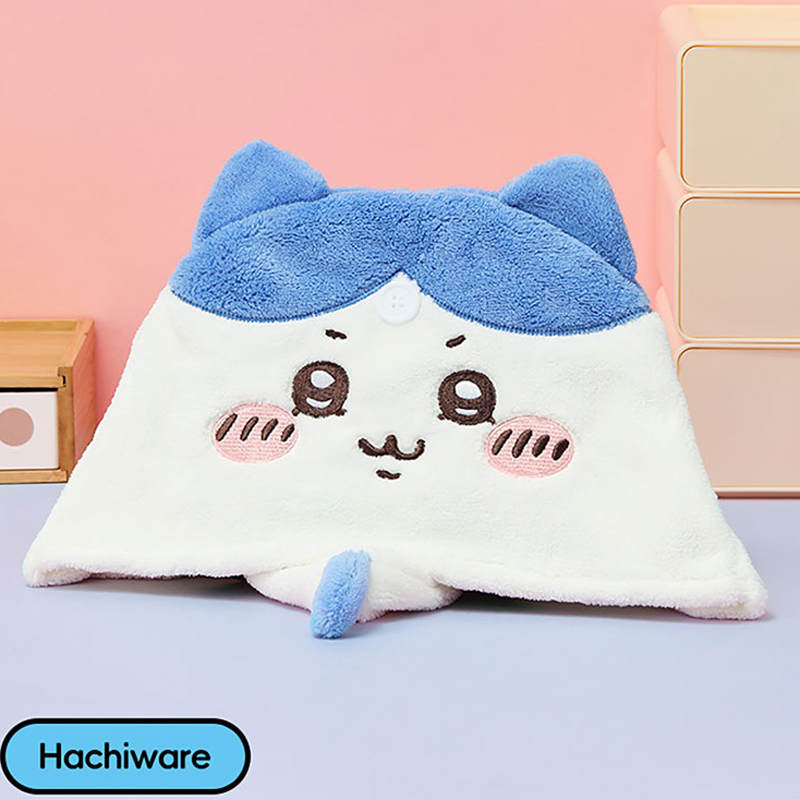 MINISO Chiikawa Series – Cute 3D Quick-Dry Antibacterial Hair-Drying ...