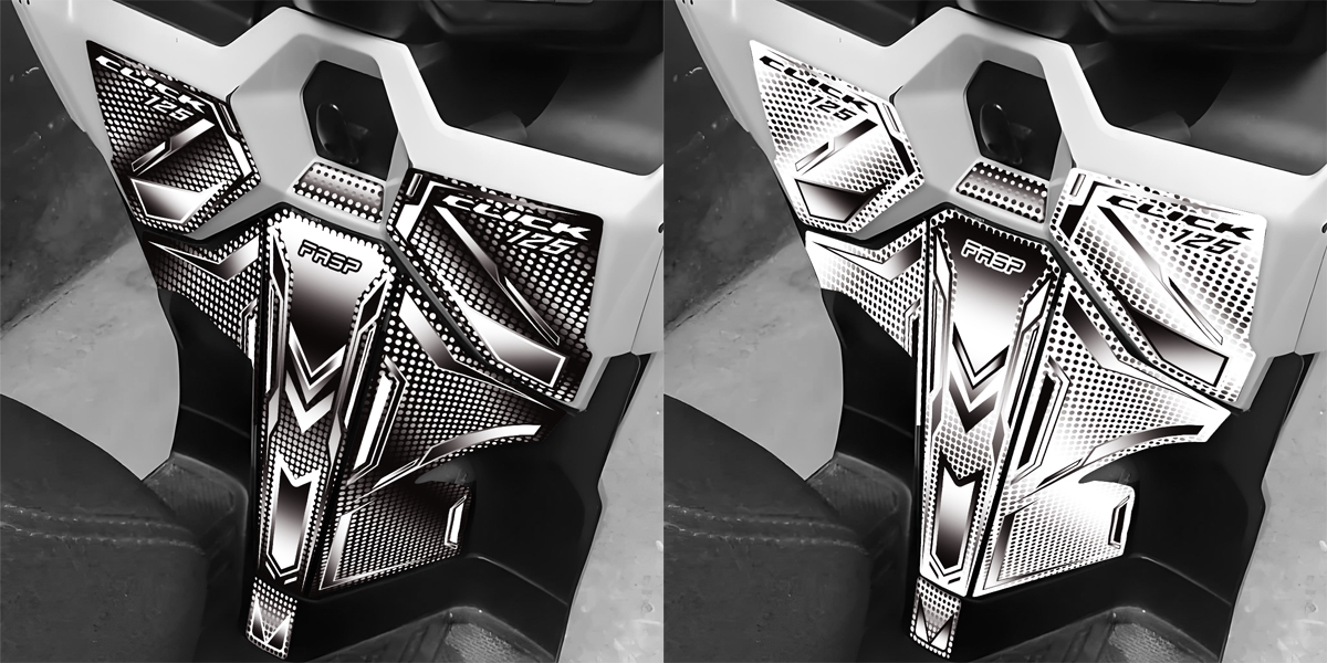 inner fairings sticker for honda click 125i v3 v4 vario 125 motorcycle ...