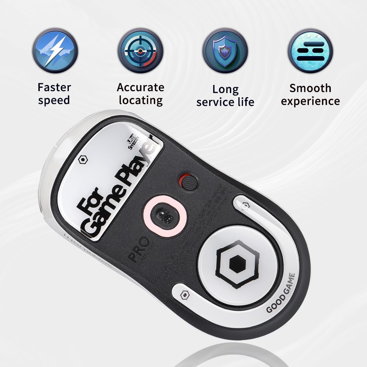 Glass Mouse Skates for Logitech G PRO X Superlight 2 DEX Lightspeed ...