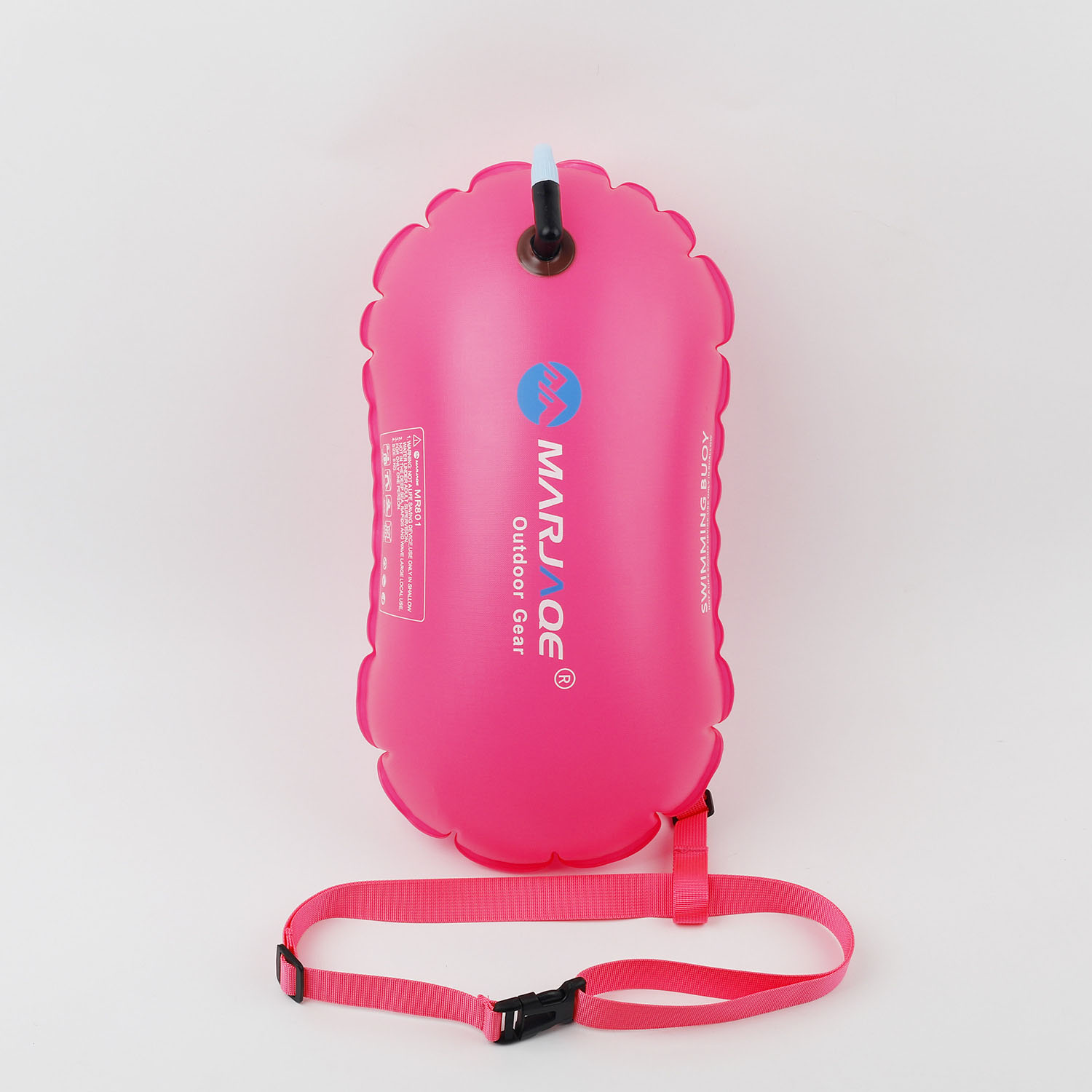 Highly Visible Safety Inflatable Open Water Swim Buoy Triathlon Ironman ...
