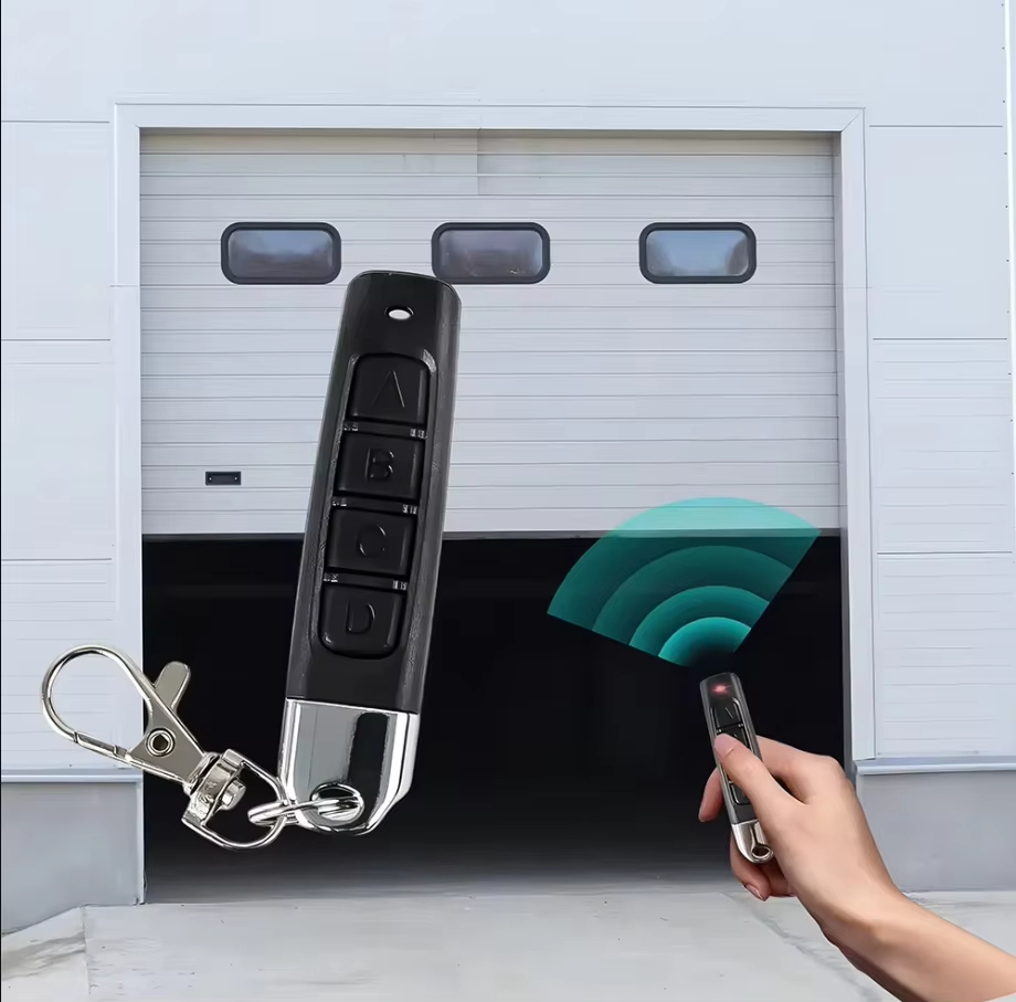 3Pcs 433MHZ Remote Control 4 Channel Garage Gate Door Opener Remote ...