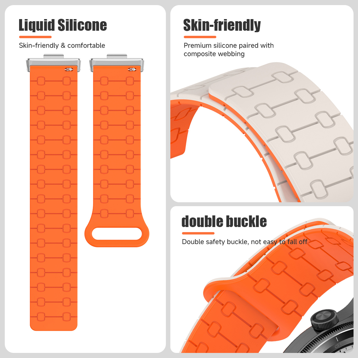 Cinturino Silicone Sportivo Per Huawei Band 3 / 3 Pro / 4 Pro – Ricambio Originale, Impermeabile, Regolabile, 210 Mm, Multicolore