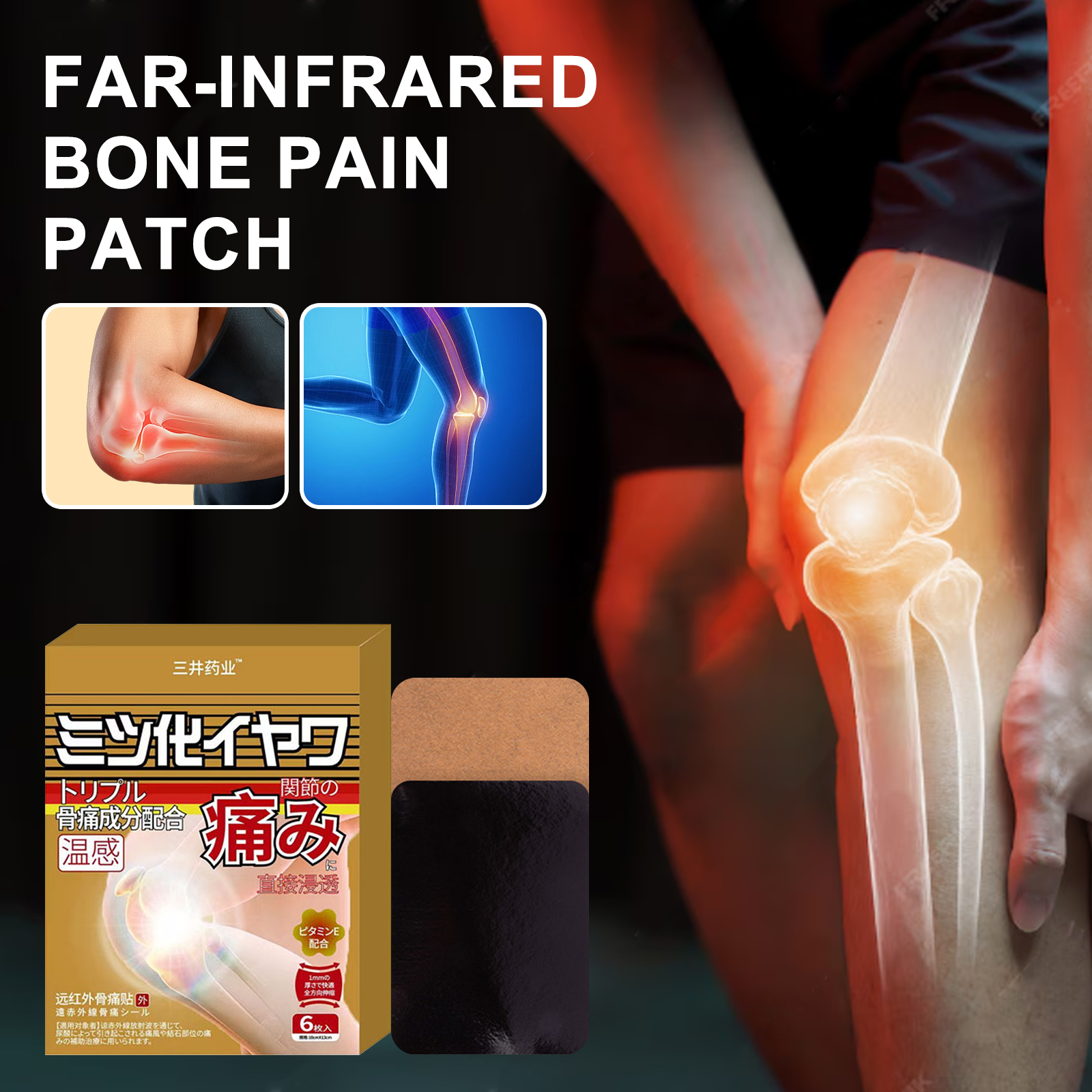 3 Box Gout Solution Patches | Target Finger, Joint, Knee, and Cervical ...