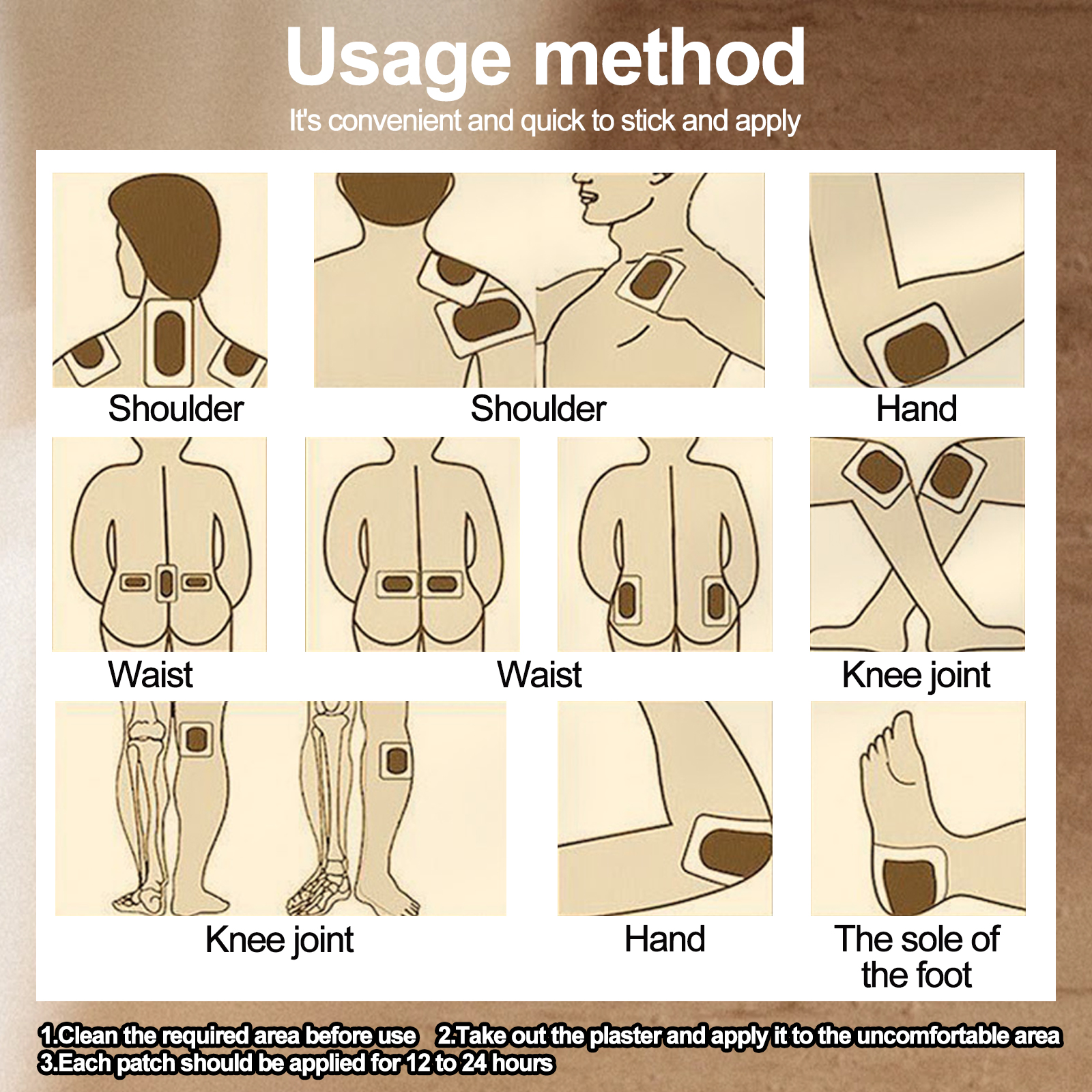 3 Box Gout Solution Patches | Target Finger, Joint, Knee, and Cervical ...