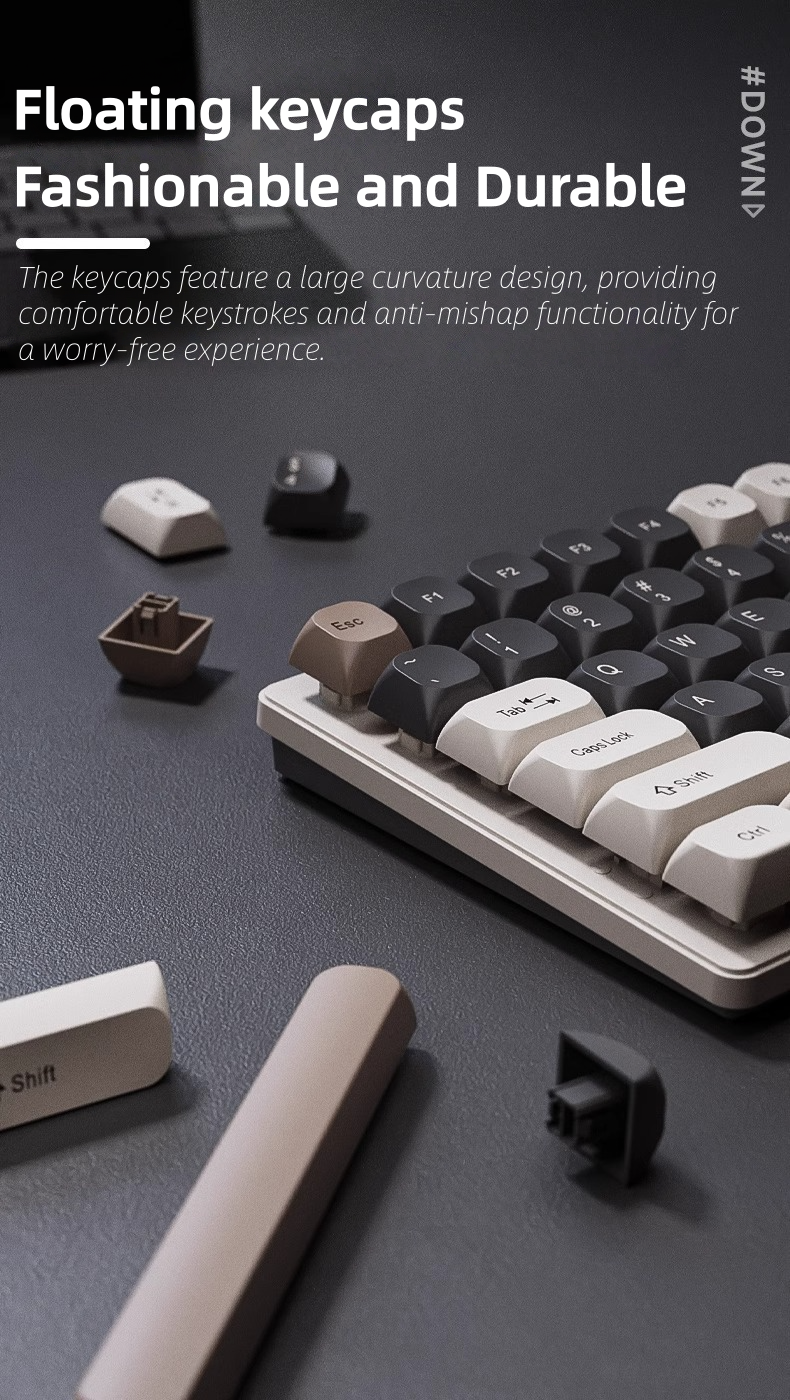 【MY STOCK】GEEX Suspended Mechanical Feel Keyboard And Mouse Set Wired ...