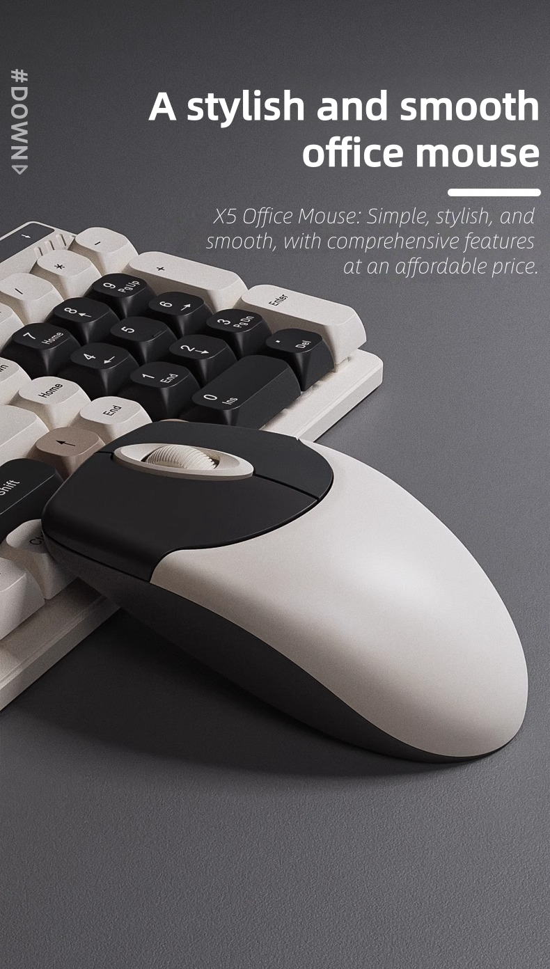 【MY STOCK】GEEX Suspended Mechanical Feel Keyboard And Mouse Set Wired ...