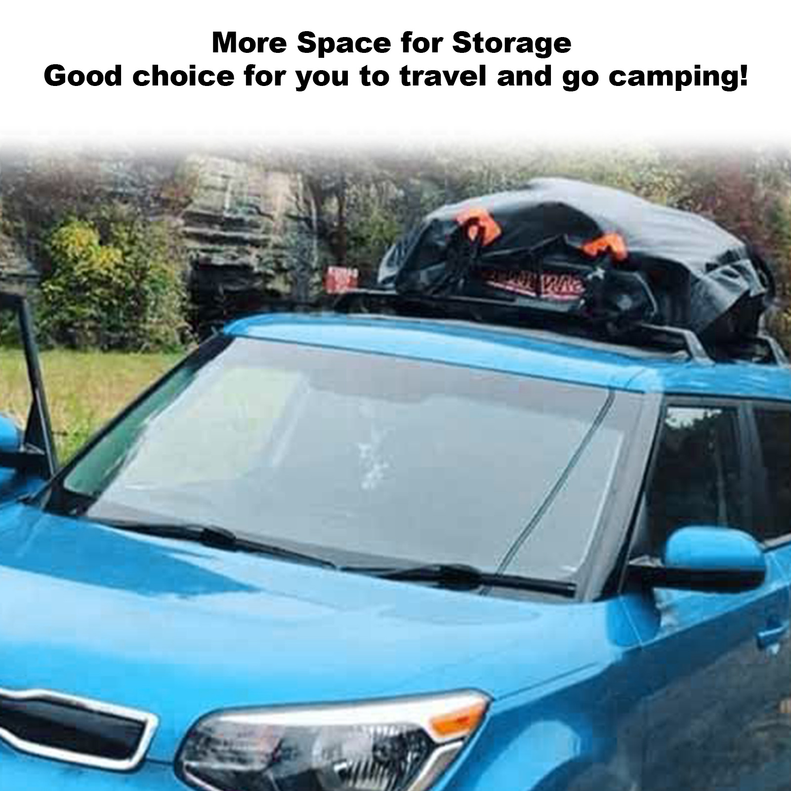 Auto Imperiaal 420D Waterdichte Bagagetas Autodak Bagagedrager Universele Bagagetas Opbergkubus Tas Voor Reizen Camping Bagage Opbergdoos Dakdragers Voor Auto's(Size:Roof Bag