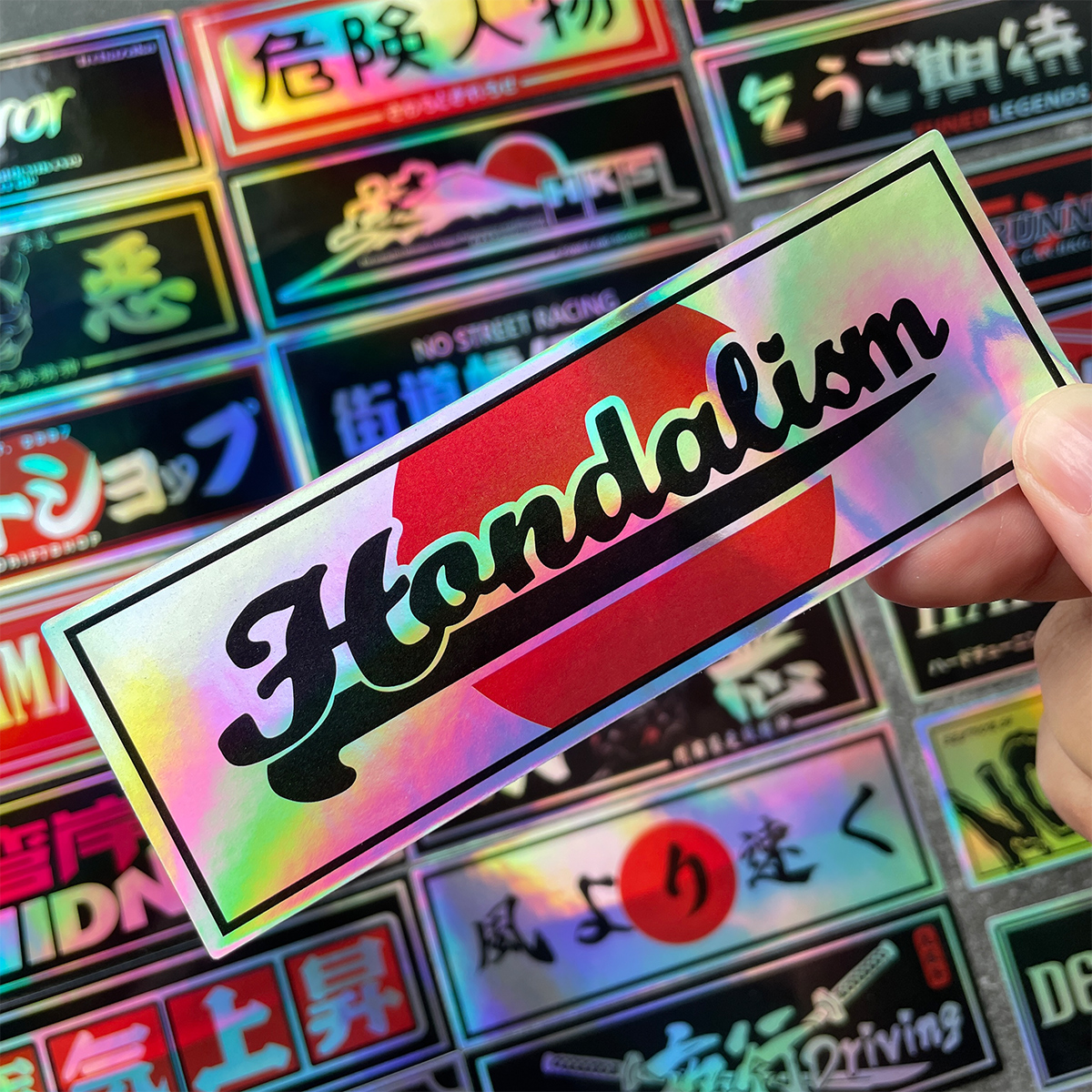 24Pcs JDM Decals Pers Japanese modified stickers Waterproof Stickers ...