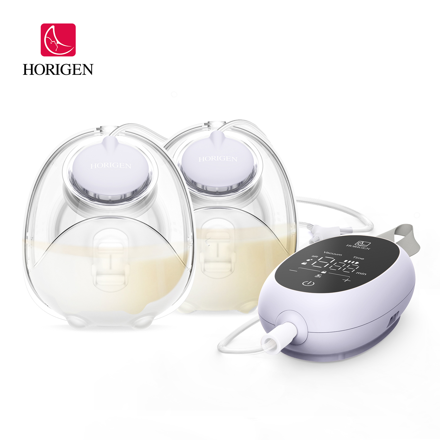 Horigen Decent Go Hands-free Double Electric Breast Pump with ...