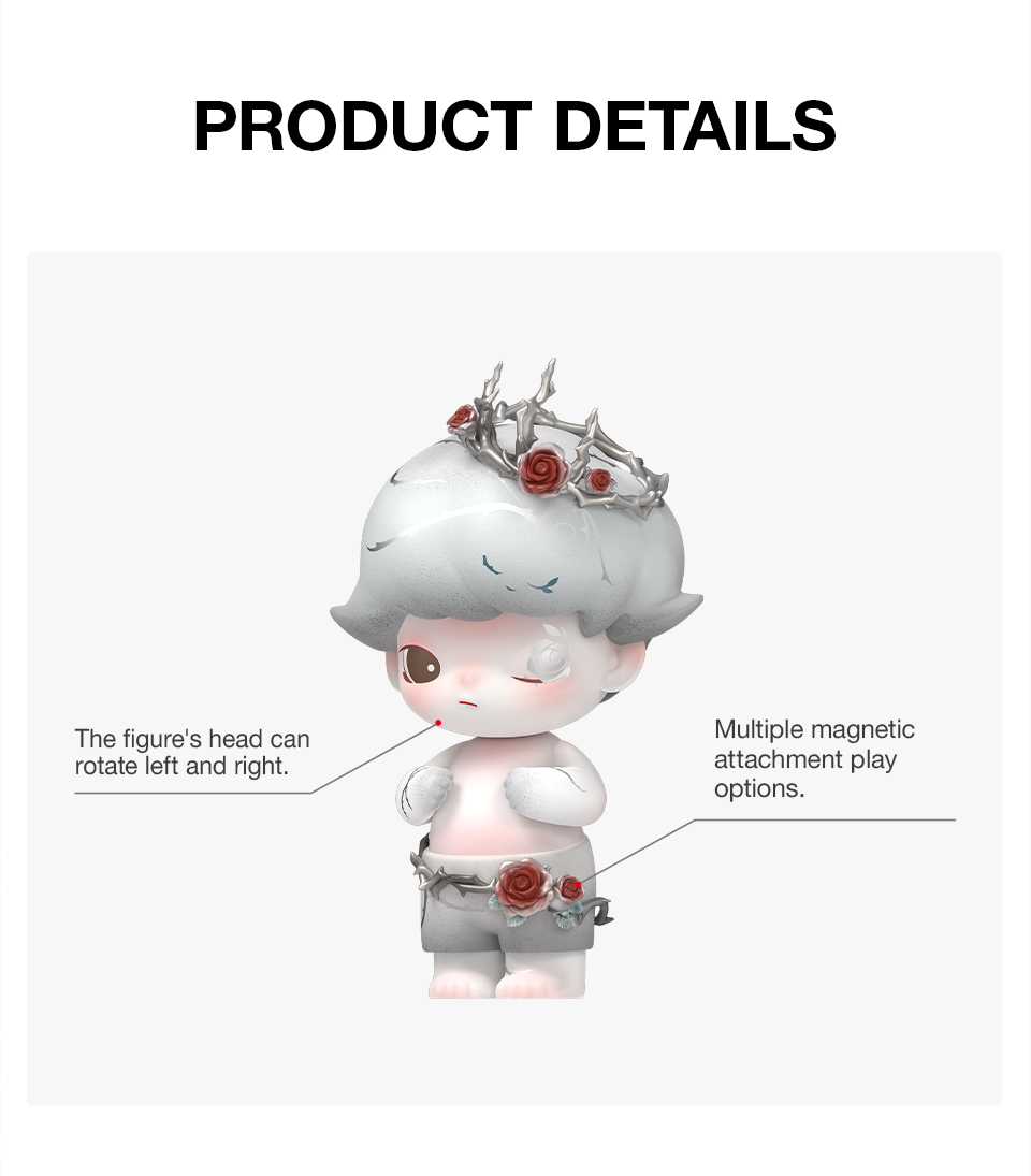 POP MART MEGA JUST DIMOO 400% Thorns Action Figurine Collectible Toy ...