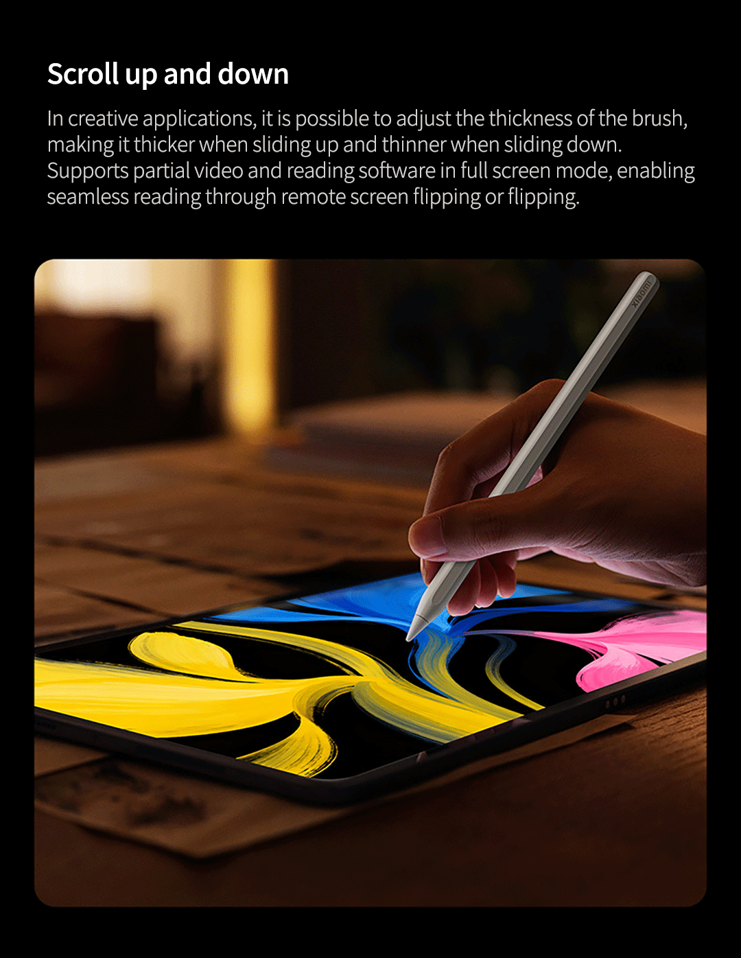 Xiaomi Focus Stylus Pro For Xiaomi Pad 8 Series No-Button Ultra-low ...