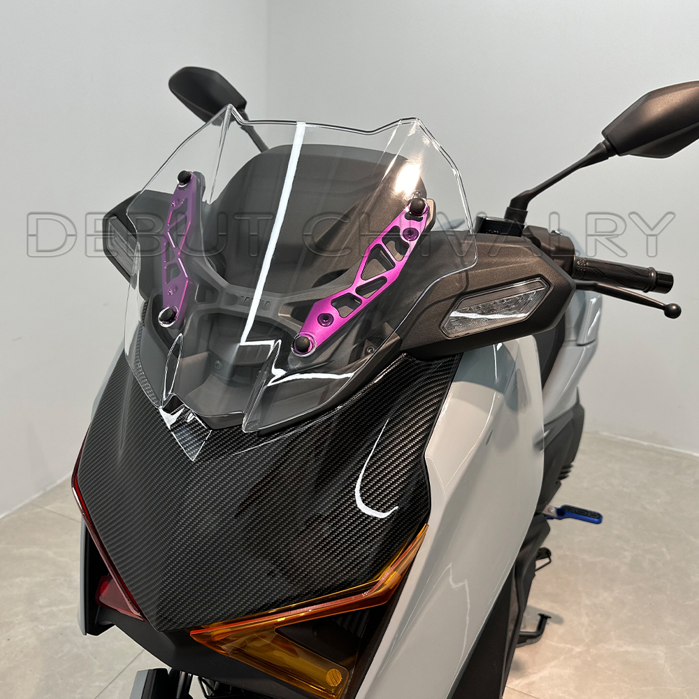 For Xmax V3 Windshield CNC aluminum alloy Bracket YAMAHA XMAX 300 250 ...