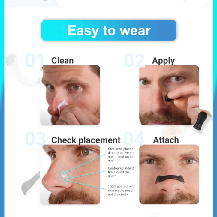 Modellatore Naso In Silicone A Forma Di U - Rimodella Senza Interventi