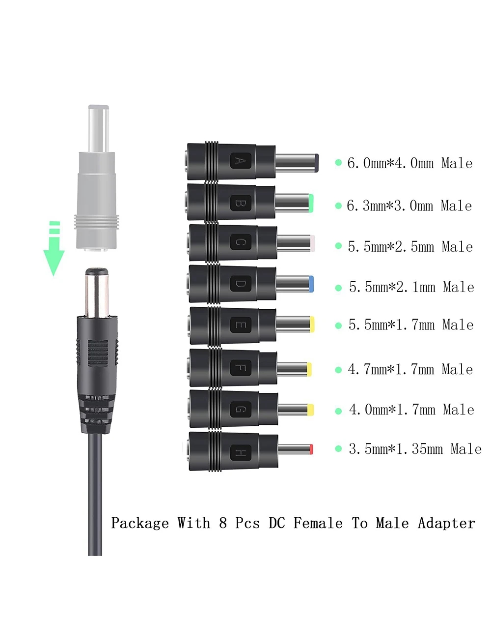 WiFi Power Bank Cable - USB to DC 5V/12V Boost Converter Cord for ...