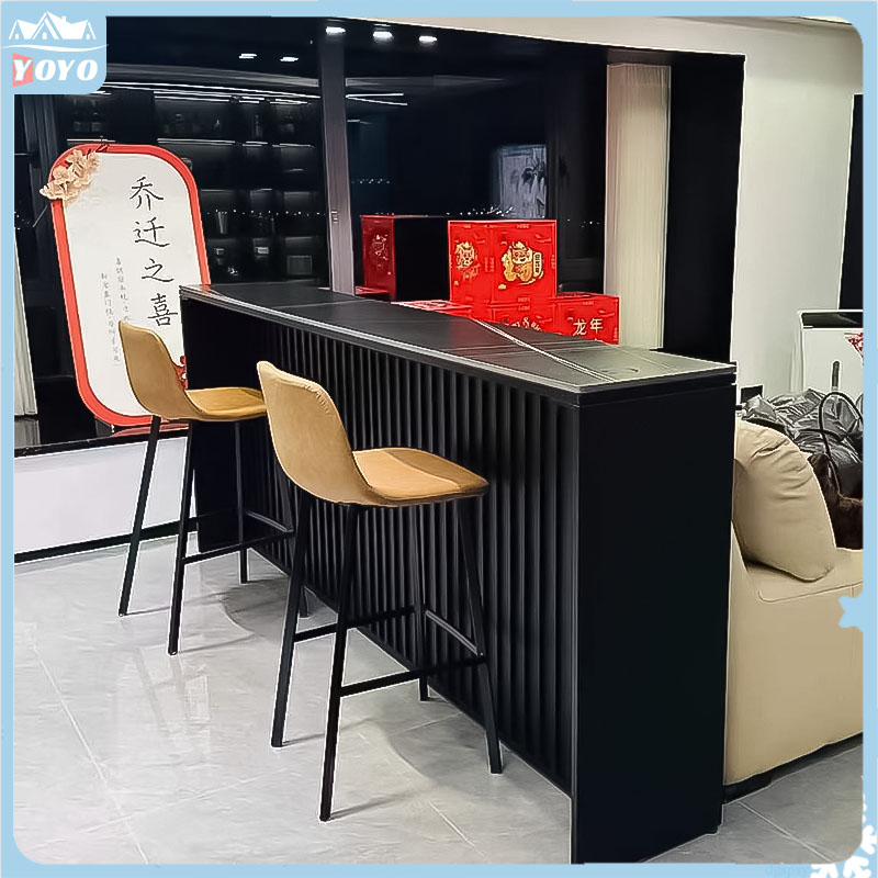 Bar Table Home Wall-Mounted Bar Table Living Room Narrow-Edged Divider ...