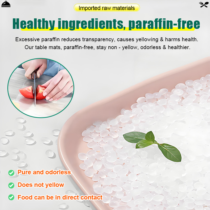 【Heat resistance up to 120℃】 2.5mm thicknesses alas meja plastik alas ...