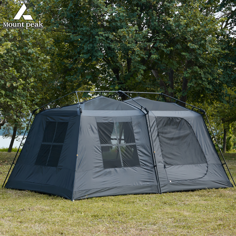 Mount Peak Village13 Automatic camping ridge tent Luxury Camping Tent ...