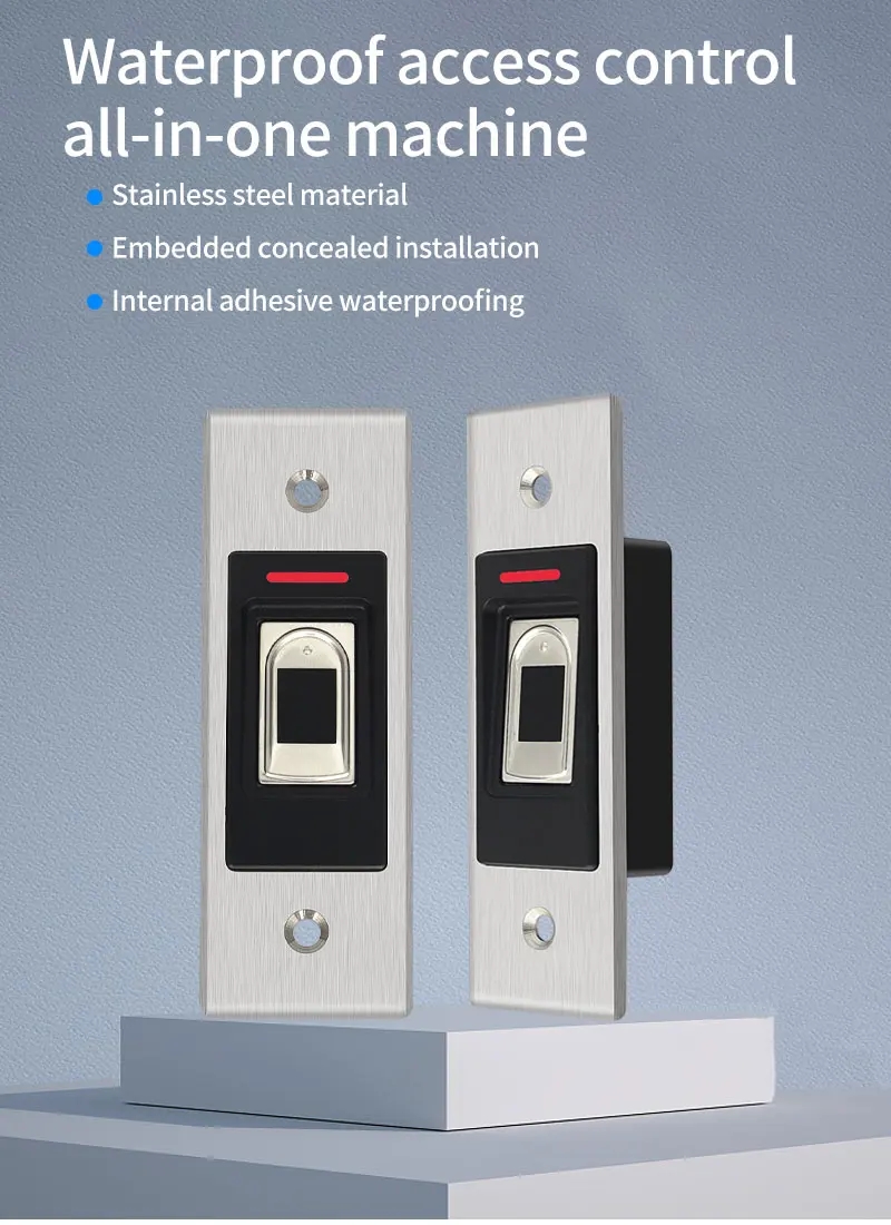 IP68 Waterproof Backlight RFID Door Access Control Keyboard Fingerprint ...