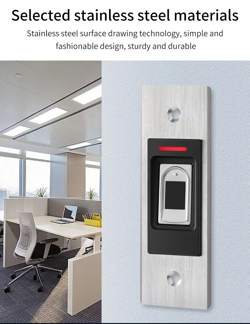 IP68 Waterproof Backlight RFID Door Access Control Keyboard Fingerprint ...
