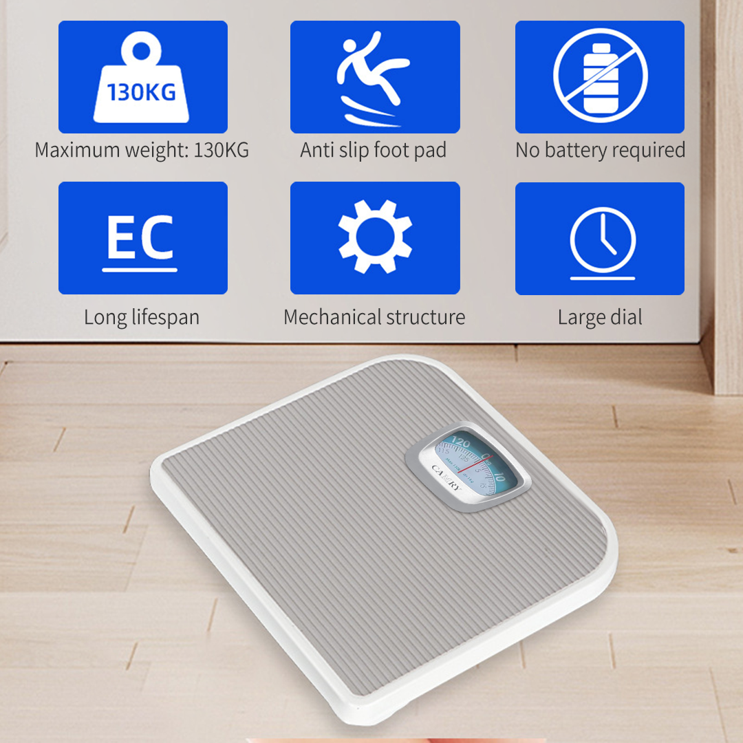 CAMRY Mechanical Weighing Scale 130kg | Zero Adjustment Gear | Anti ...