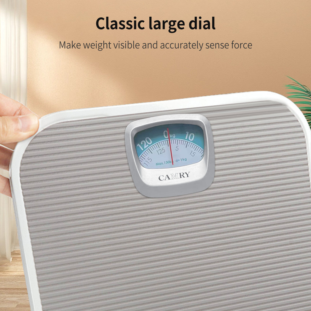 CAMRY Mechanical Weighing Scale 130kg | Zero Adjustment Gear | Anti ...