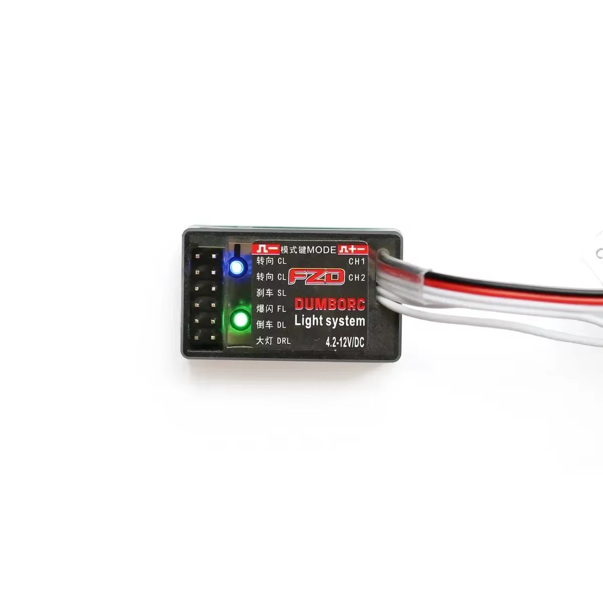DUMBORC FZD RC Car Simulation Light Controller 12 LED System Kit For 1/ ...