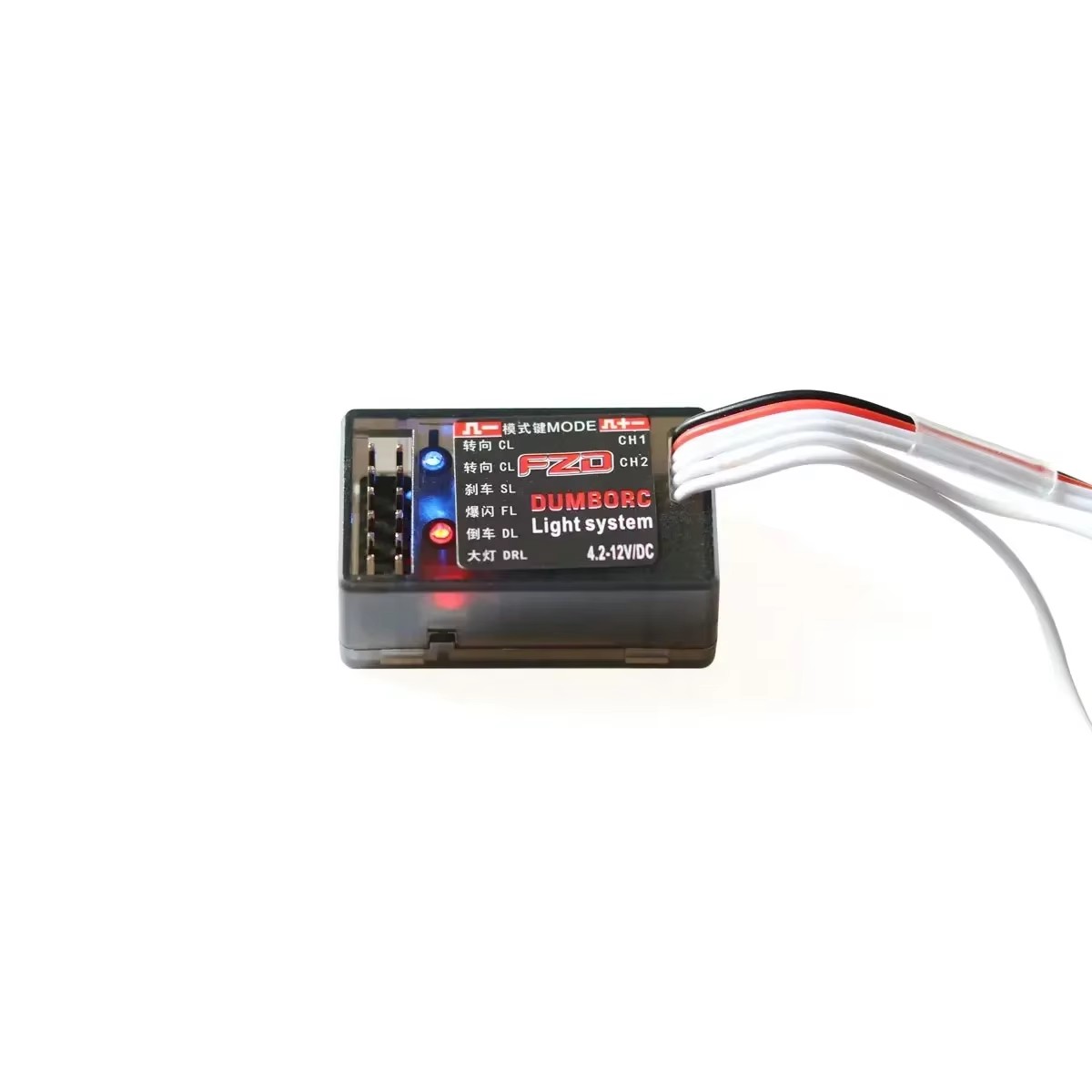 DUMBORC FZD RC Car Simulation Light Controller 12 LED System Kit For 1/ ...