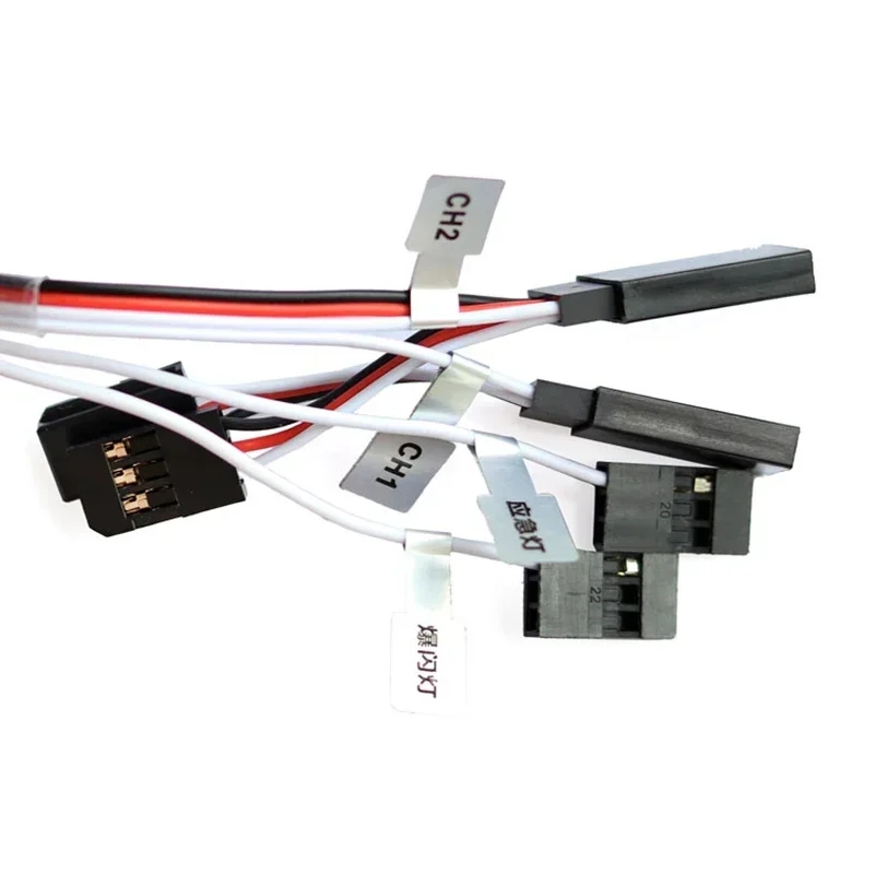 DUMBORC FZD RC Car Simulation Light Controller 12 LED System Kit For 1/ ...