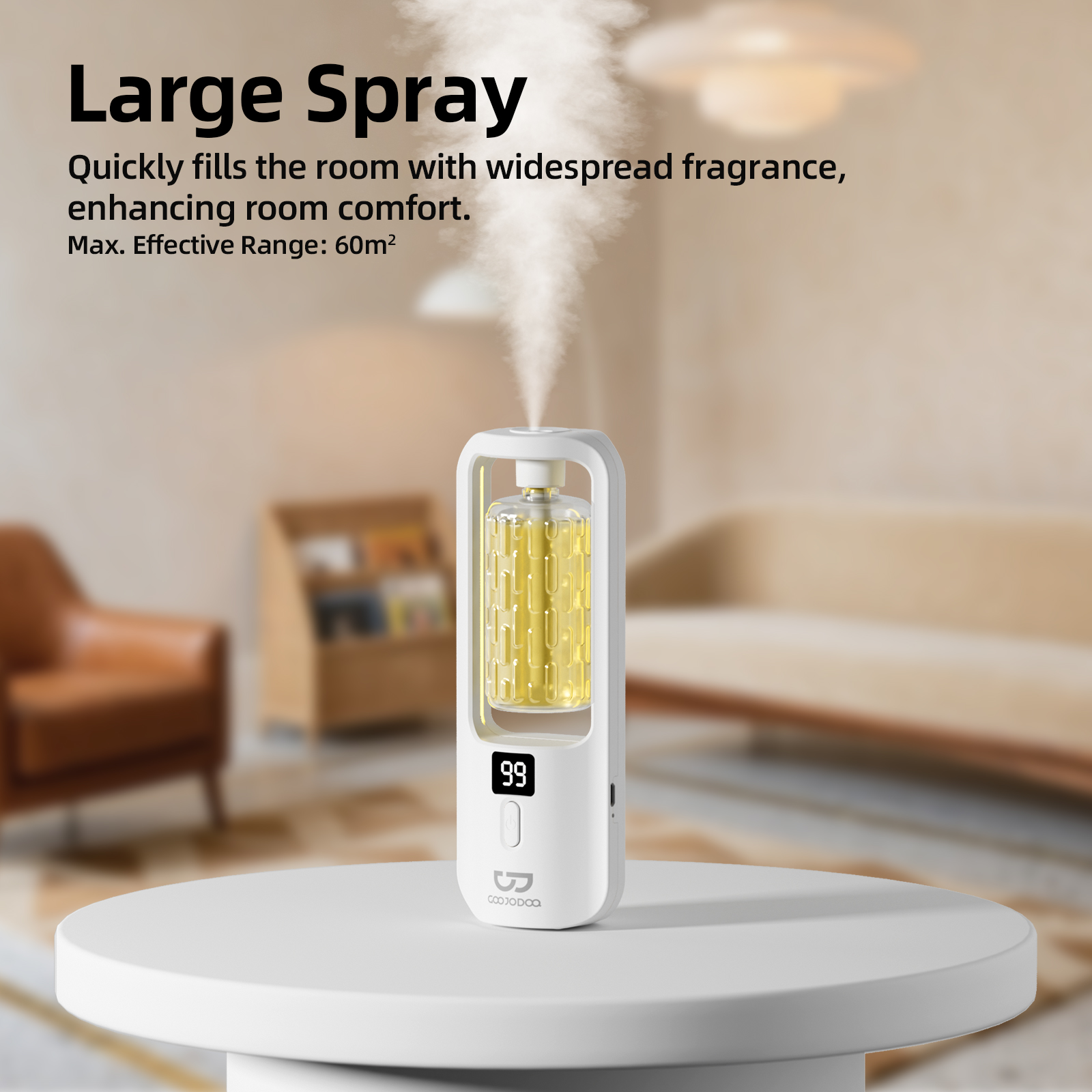 GOOJODOQ Automatic Diffuser Aromatherapy Air Purifier Spray Diffuser ...