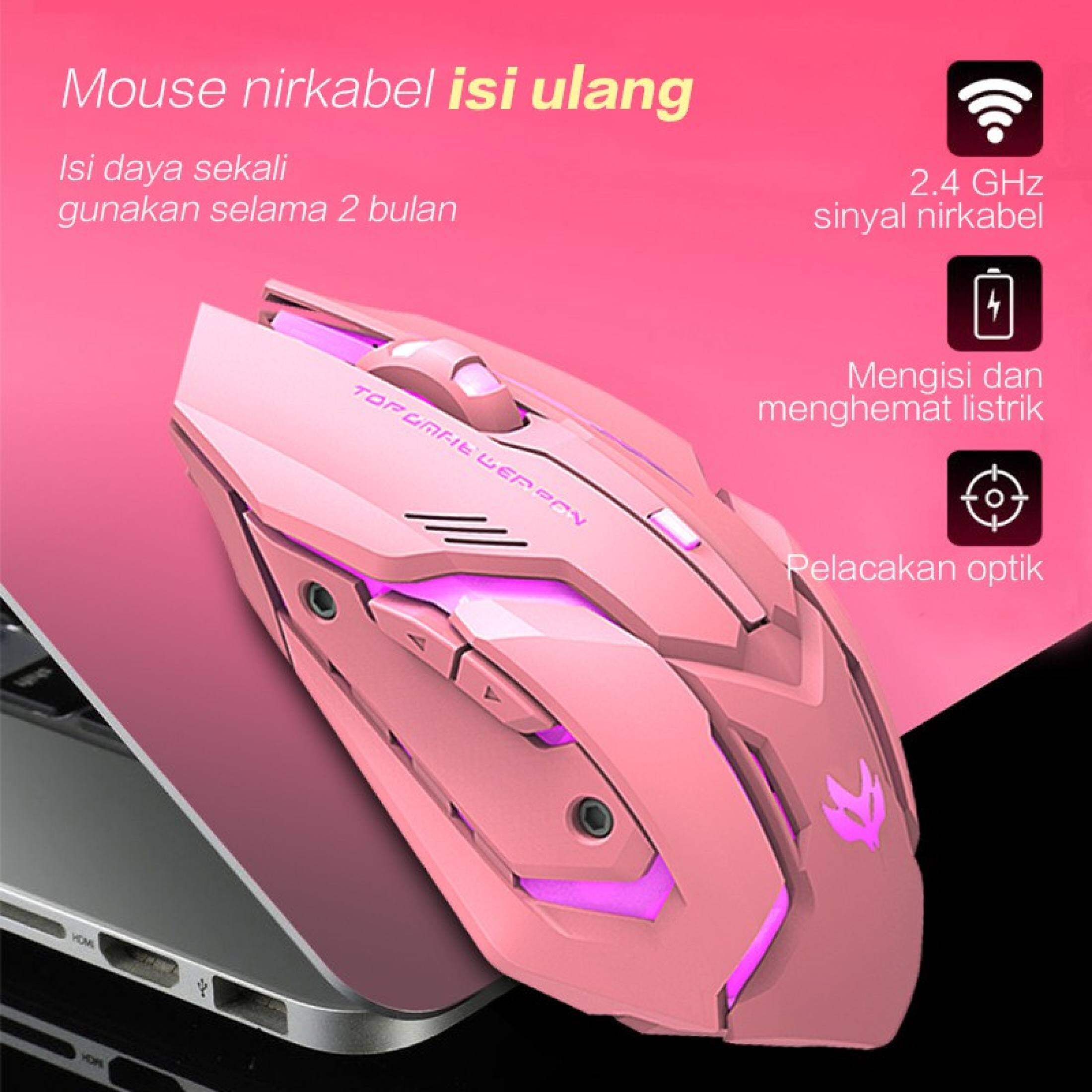 Goojodoq Wireless Ergonomic Bluetooth Gaming Mouse with Rechargeable ...