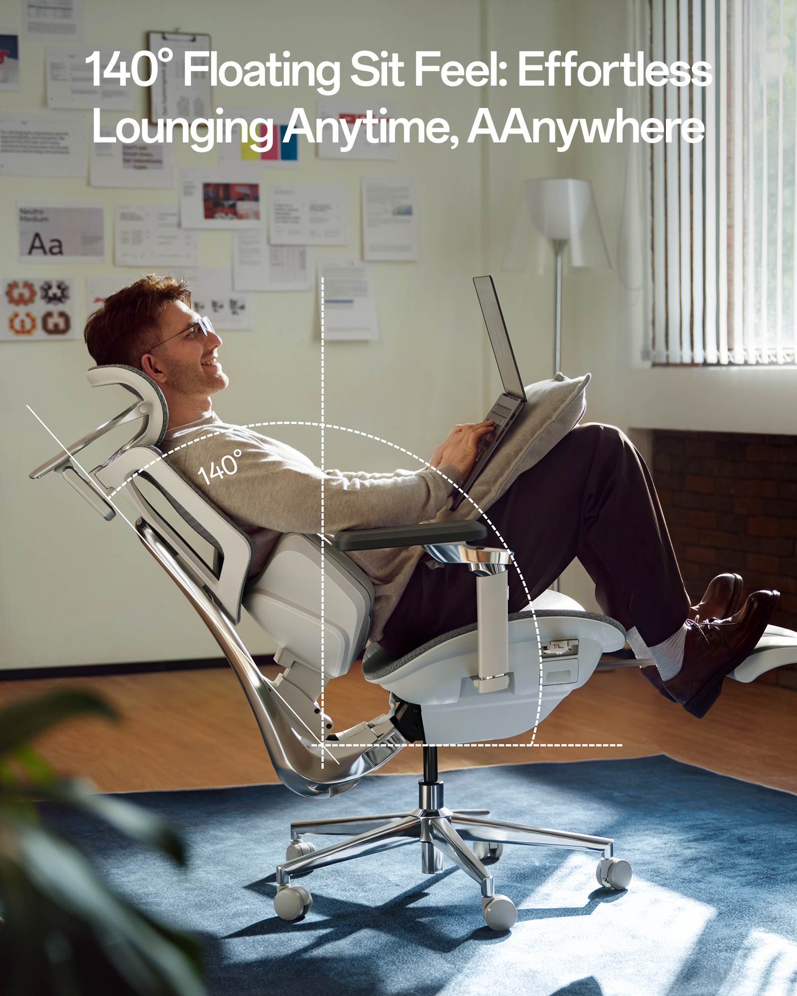 HBADA X7 Smart Ergonomic Chair with Dynamic Lumbar Support | Shopee ...
