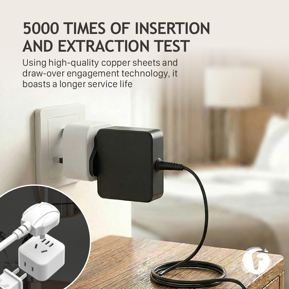 CN Plug to UK Plug 3 Pin Adaptor Converter 10A 2500W Max for Home ...