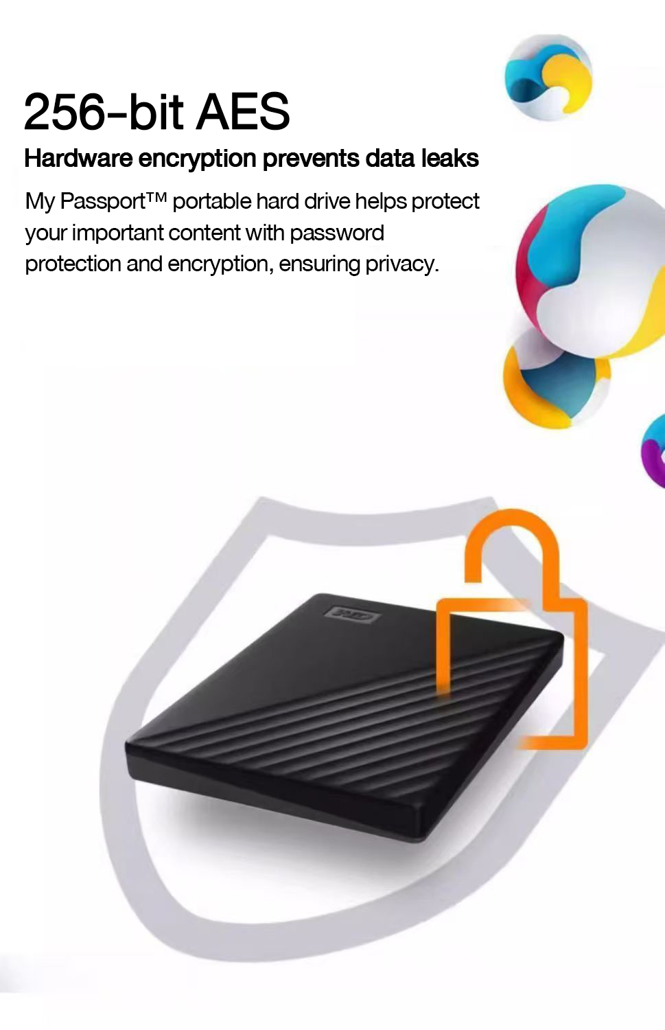 [MY Life Essential]WD External Hard Drive 4TB HDD My Passport USB 3.0 ...