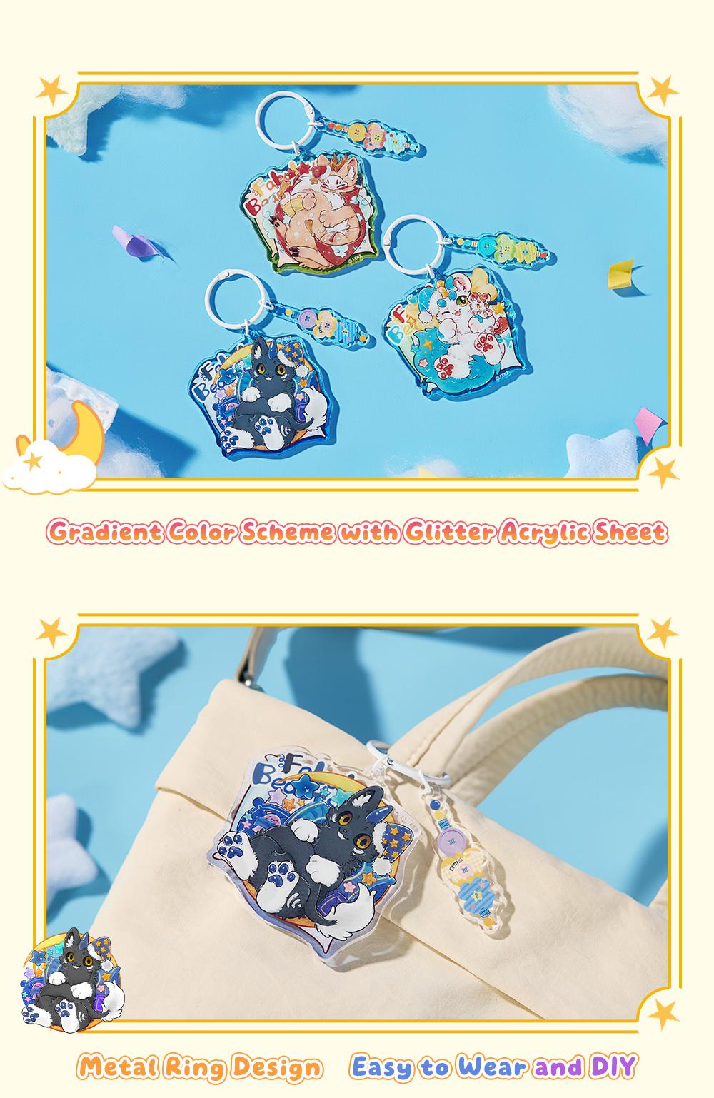 FENZ Official FABULOUS BEASTS-Sweet Slumber-Acrylic Charm Blind Box ...