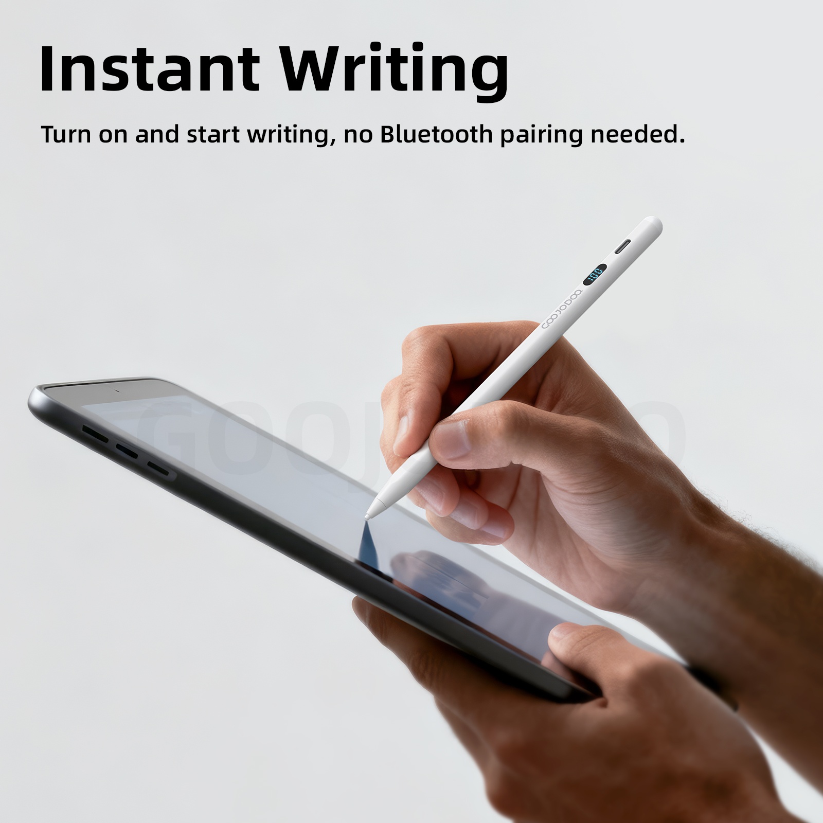 GOOJODOQ Dual-system Stylus Pen with Palm Rejection Magnetic Attachment ...