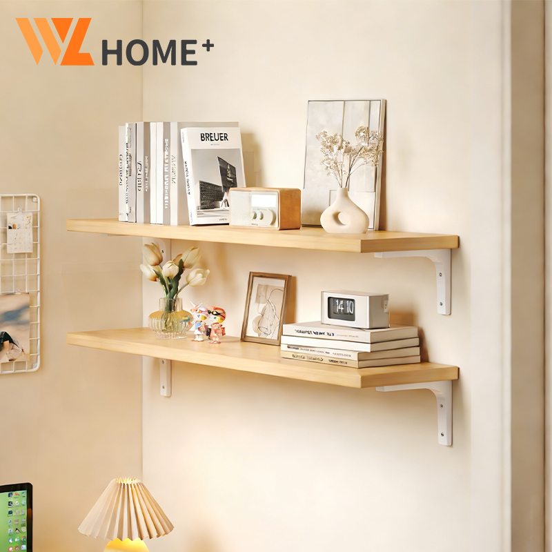 Floating Wall Shelf Rak Dinding Gantung Shelf Rack Wall Rak Buku ...