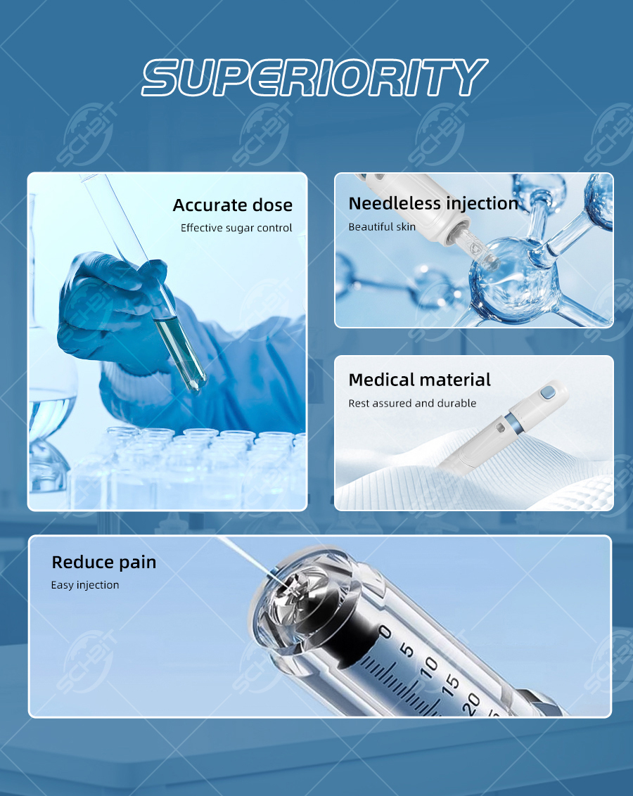 Needle Free Injection Booster for Simeglutide GLP-1 Weight Loss Peptide ...