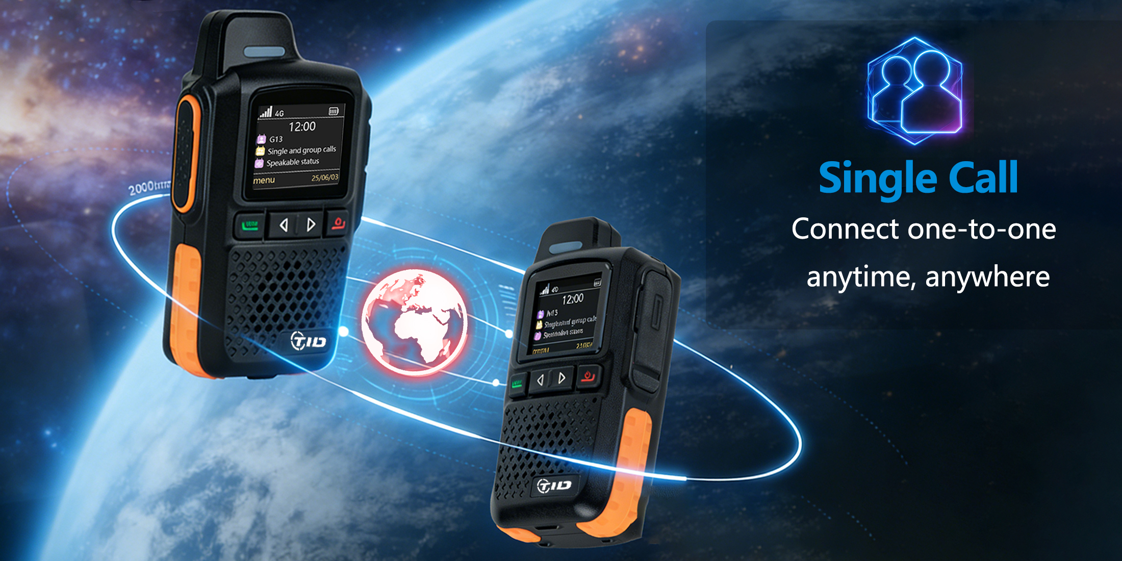 1 Year Free TID-M13 LTE POC Radio Walkie Talkie 5000KM POC Radio ...