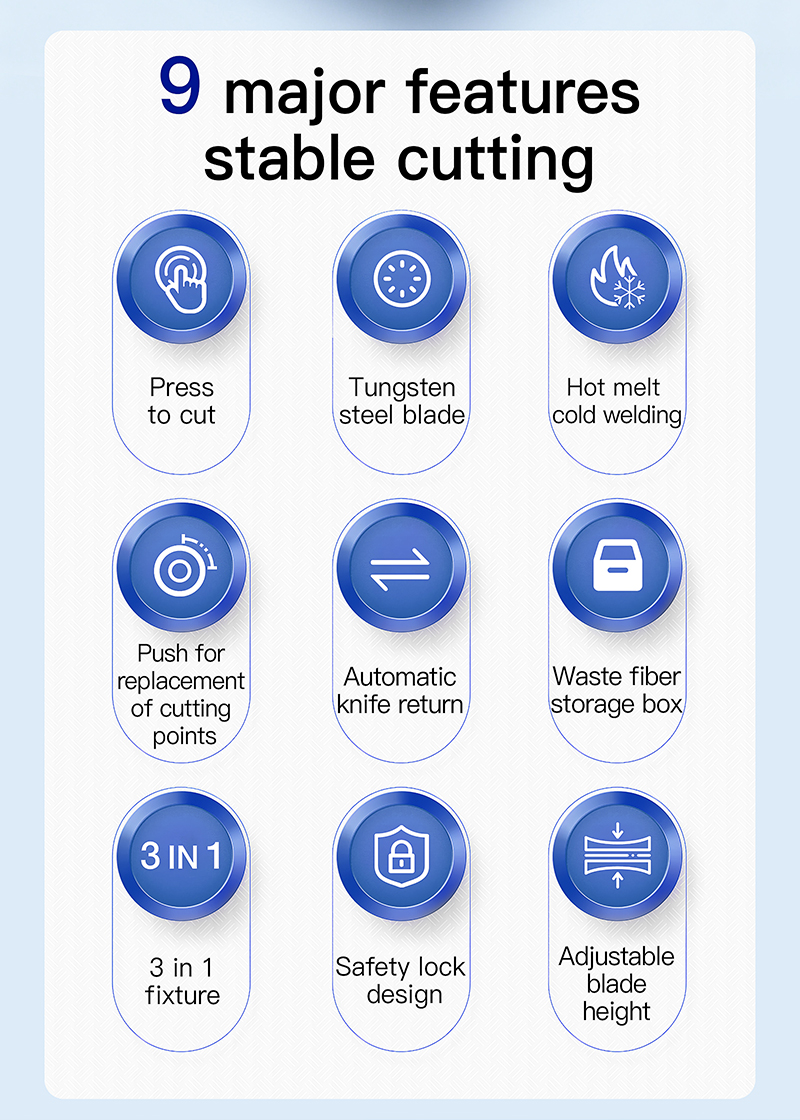 COMPTYCO one-step Cleaver VD-1 Fiber Cleaver AUA-6C Cable Cutting Knife ...