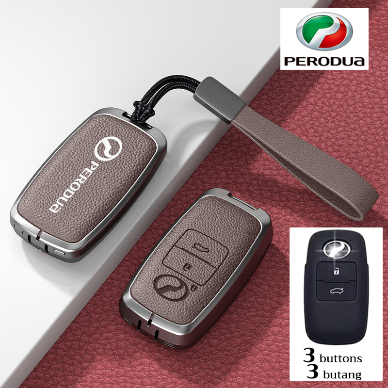 Perodua Traz 2025 2026 zinc alloy key cover Perodua car keychain Traz ...