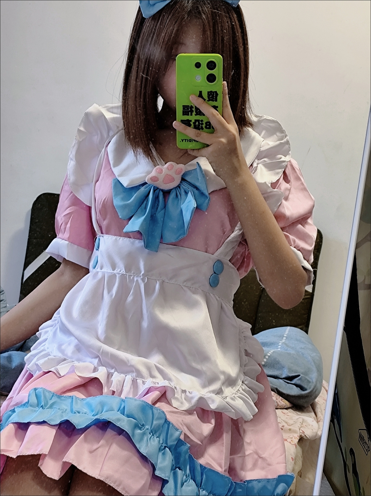Second Maid Cute lolita Skirt Girl Anime Maid Costume lolita cosplay ...