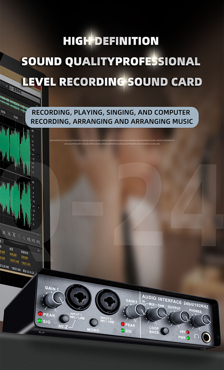 YAMAHA Q-24 Sound Card, Audio Interface, Mixer, Mixing Sound Card, Live ...