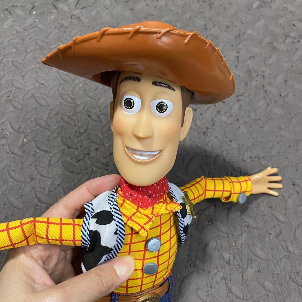 Toy Story 4 Talking Woody Jessie Buzz Lightyear Slinky Dog Bullseye ...