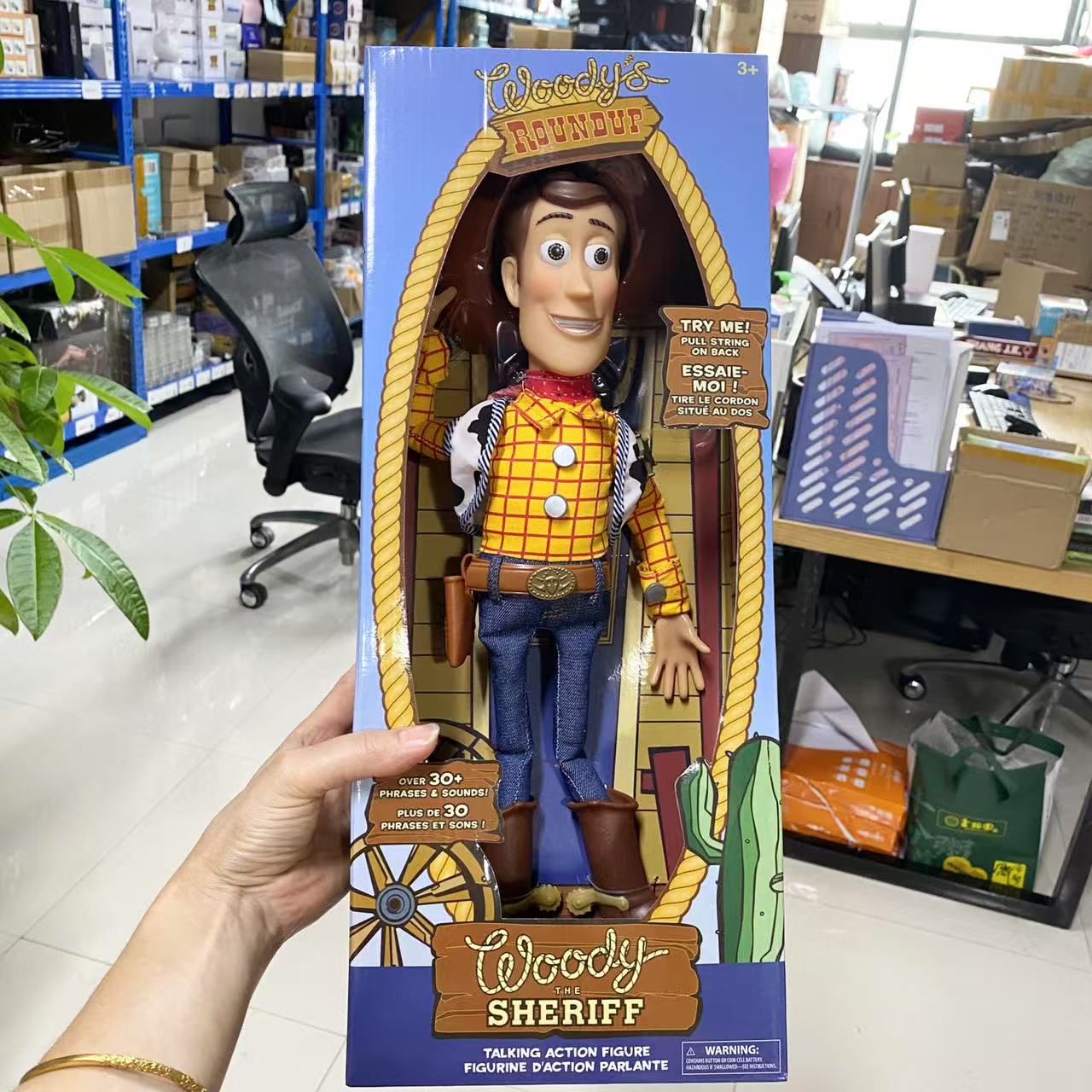 Toy Story 4 Talking Woody Jessie Buzz Lightyear Slinky Dog Bullseye ...