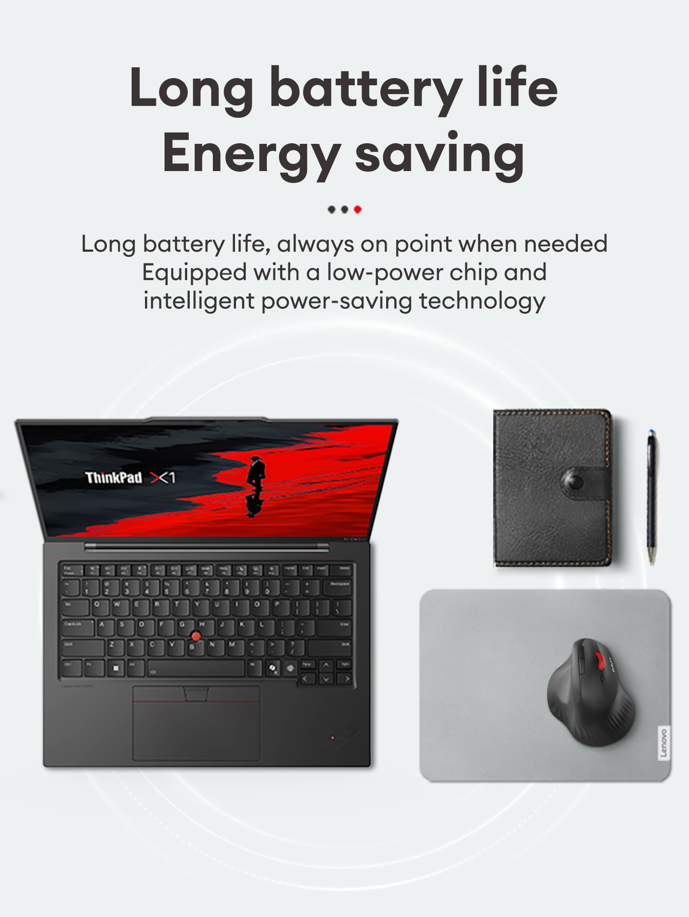 Lenovo T50 Pro Wireless Mouse for Office Laptop PC and Comfortable Grip ...