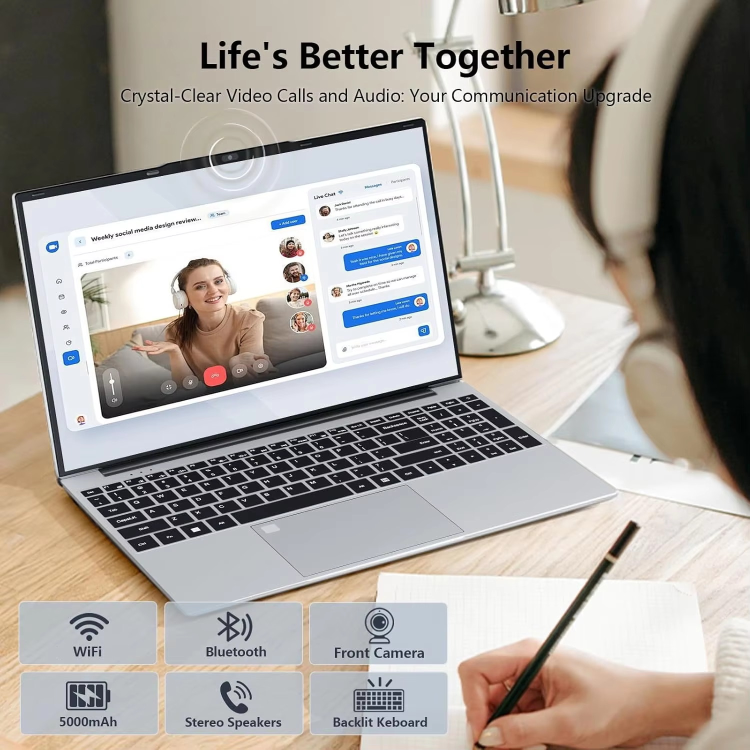 【Local warranty】Fingerprint unlock 15.6 -inch Laptop Windows 11 Intel ...