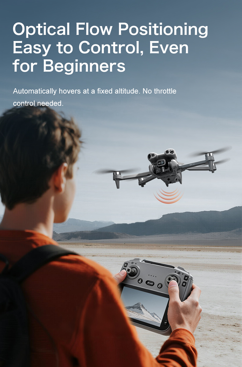 EVOLVE GT50 Drone | HD Dual Camera | 5.64“ Screen Remote Control ...