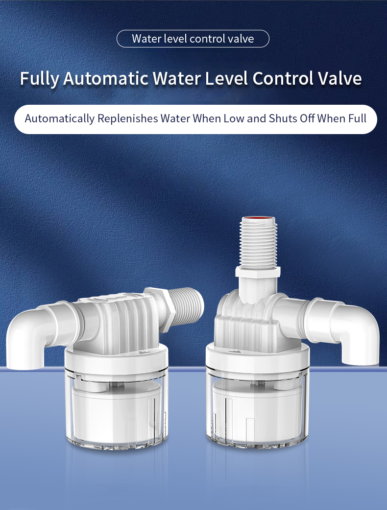 Orange automatic water level controller Transparent water tank water ...