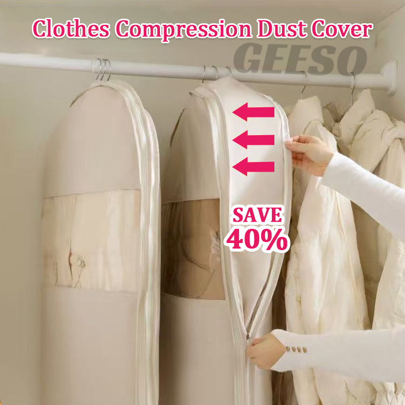 GEESO New Style Down Jacket Compression Anti-dust Cover Wardrobe ...